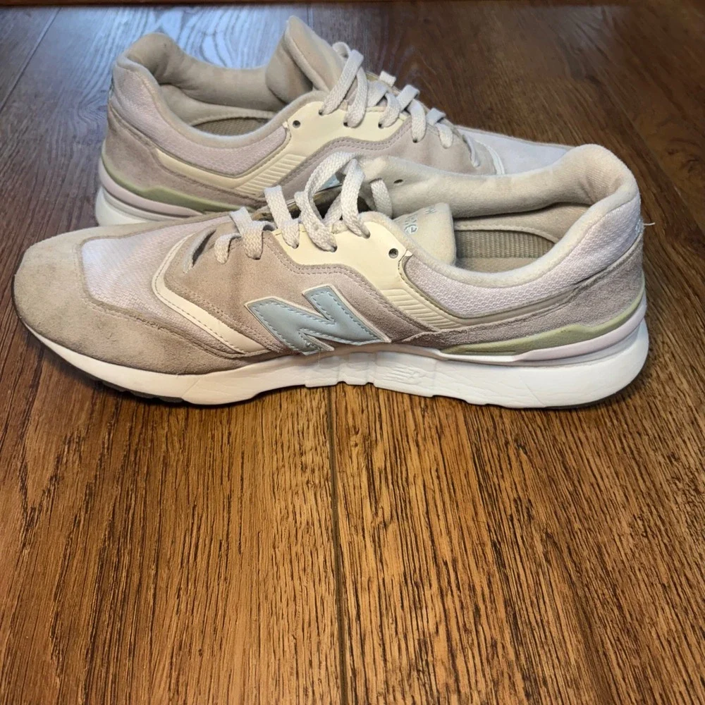New Balance Cordura Gray Light Blue Sneakers Womens 11.5 B Mens 10‎ B CW997HSE